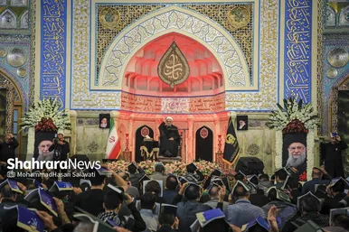 گزارش تصویری | مراسم احیای دومین شب قدر در حرم مطهر امام رضا (ع)