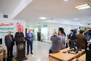 بازدید اعضای شورای اسلامی شهر مشهد از روزنامه شهرآرا