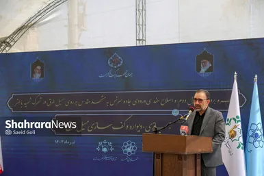 بهره‌برداری از پل دوم و اصلاح هندسی ورودی جاده سرخس به مشهد