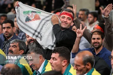دیدار کارگران با رهبر معظم انقلاب