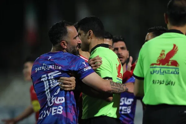 گزارش تصویری دیدار پرسپولیس و هوادار تهران