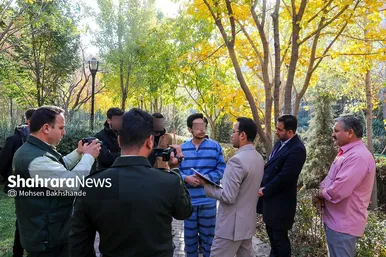 گزارش تصویری | بازسازی صحنه قتل در صدمین روز جنایت