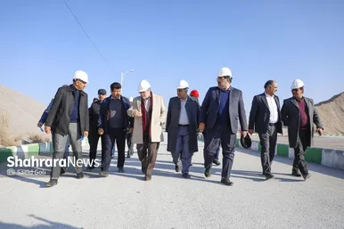 گزارش تصویری | بازدید شهردار مشهد از کارخانه‌های تولید آسفالت و بتن شهید مجیدی و پروژه احداث دوربرگردان غیرهم‌سطح شرقی ابوطالب