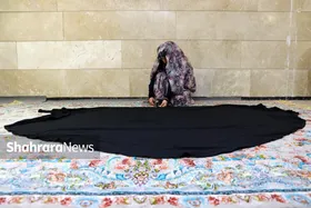 چادر من می&zwnj;شود، پرچم عزاداری تو