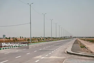 بلوار و تقاطع قمربنی‌هاشم(ع) مشهد در آستانه‌ بهره‌برداری