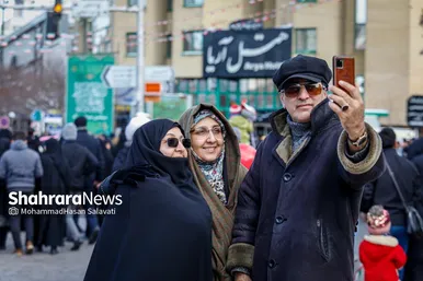 گزارش تصویری | راهپیمایی ۲۲ بهمن ۱۴۰۳ در مشهد - ۲