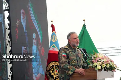 مراسم بهره برداری از طرح ۸۸۸ واحدی منازل سازمانی ارتش در مشهد