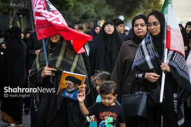 گزارش تصویری | مراسم جاماندگان اربعین حسینی در مشهد ۳