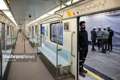 آغاز عملیات تست نهایی مسیر و ایستگاه‌های فاز یک خط سه مترو مشهد