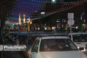 فضاآرایی مشهدالرضا (ع) هم&zwnj;زمان با فرارسیدن عیدفطر