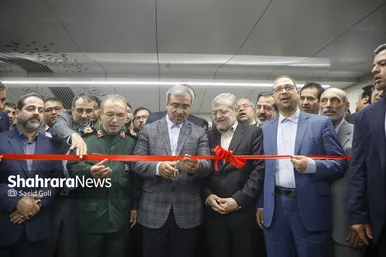 گزارش تصویری | آیین بهره‌برداری از ایستگاه پایانی خط دو مترو (شهید فکوری) مشهد (۱۳ اردیبهشت ۱۴۰۴)