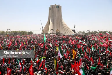 گزارش تصویری | تشییع پیکر امام شهید در تهران (۱۵ تیر ۱۴۰۵) - ۴
