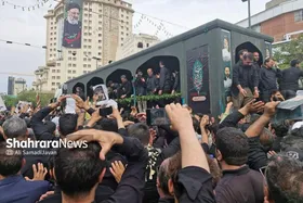 شهردار مشهد: تا کنون سه میلیون نفر در آیین تشییع شهید جمهور حضور دارند (۳ خرداد ۱۴۰۳)