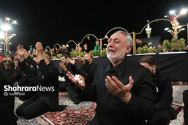 گزارش تصویری | مراسم خطبه خوانی حرم مطهر رضوی در شب شهادت امام رضا(ع)