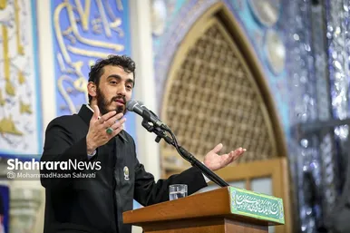 گزارش تصویری | مراسم چهلم شهدای حوادث دی ماه در حرم مطهر رضوی با حضور رئیس جمهور