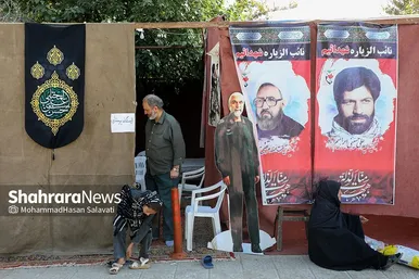 زائران پیاده امام رضا (ع)