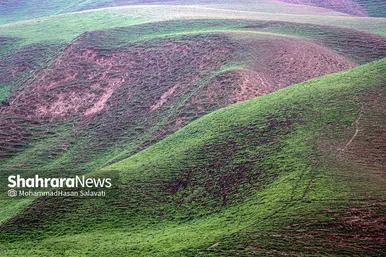 طبیعت زیبای ترکمن صحرا