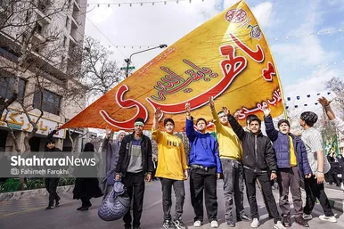 گزارش تصویری | اجتماع عظیم منتظران ظهور در مشهد ۱