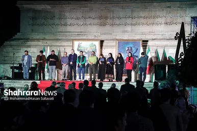 گزارش تصویری | آیین اختتامیه چهارمین دوره جایزه ملی داستان حماسی در آرامگاه فردوسی مشهد
