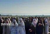 ویدئو | نماز عید سعید فطر مهاجران افغانستانی در محله گلشهر مشهد