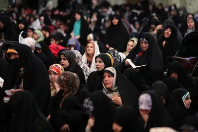 مراسم مناجات شب های ماه مبارک رمضان در حرم مطهر رضوی