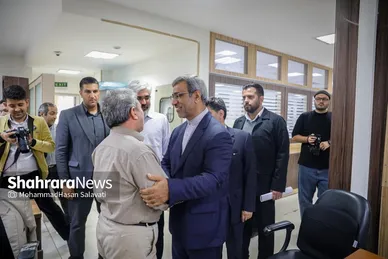 بازدید استاندار خراسان رضوی از موسسه فرهنگی شهرآرا