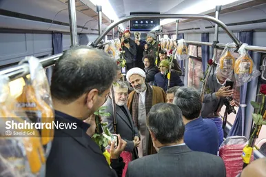 گزارش تصویری | بهره‌برداری از ۱۰ دستگاه اتوبوس در محور رسالت مشهد (۲۴ آبان ۱۴۰۳)