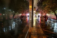 بارش باران پاییزی در مشهد(۲۸ مهر ۱۴۰۲) + فیلم