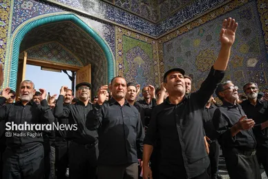 گزارش تصویری | شهادت امام رضا (ع) در حرم مطهر رضوی - ۲