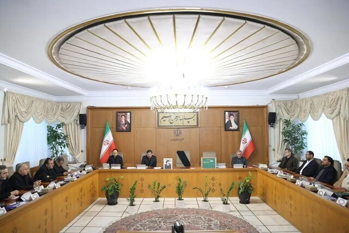 نخستین جلسه هیات دولت به ریاست مخبر برگزار شد (۲ خرداد ۱۴۰۳)