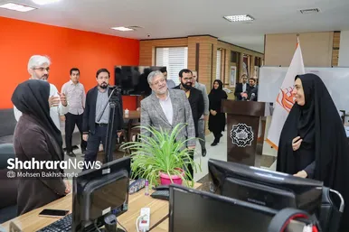 بازدید شهردار مشهدمقدس از موسسه شهرآرا