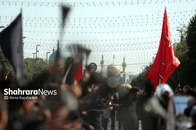 عزاداری روز تاسوعا در مشهد مقدس