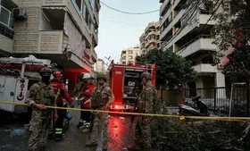 هدف قرار گرفتن چند آمبولانس و خودروی آتش&zwnj;نشانی در جنوب لبنان از سوی رژیم صهیونیستی