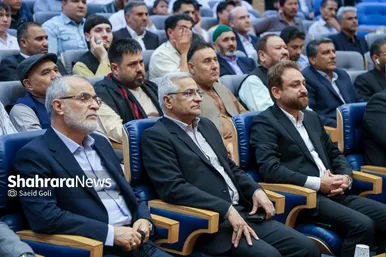 گزارش تصویری | دومین آیین شکرانه خدمت و تجلیل از مسئولان دستگاه‌های اجرایی و خادمان مواکب خدمت‌رسان به زائران اربعین و دهه آخر صفر