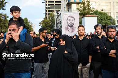خیمه سوزان عصر عاشورا در مشهد