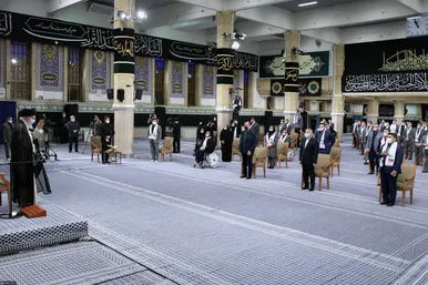 دیدار قهرمانان المپیک و پارالمپیک ایران در بازی‌های ۲۰۲۰ توکیو با رهبر معظم انقلاب