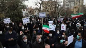 تجمع مردم تبریز در مقابل کنسولگری ترکیه