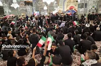 اجتماع باشکوه نوجوانان عاشورایی در سیزدهمین سوگواره «احلی من العسل» در حرم امام‌رضا(ع) + فیلم