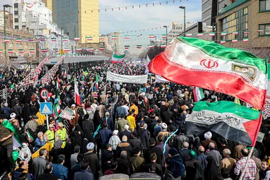 راهپیمایی 22 بهمن در مشهد - 3