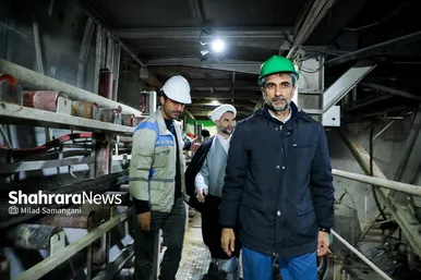 بازدید مدیران شهری و مسئولان قضایی از خط ۴ مترو
