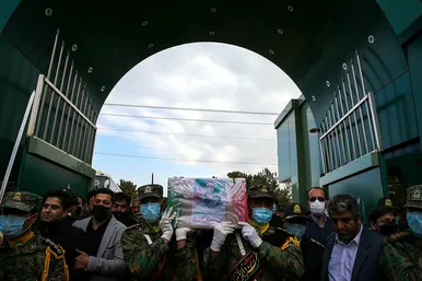 تشییع پیکر شهید نیروی انتظامی 
