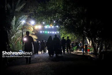 گزارش تصویری | پیاده روی شبانه زائران اربعین در طریق العلماء