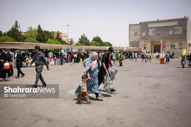 گزارش تصویری | روند خروج مهاجران افغانستانی غیرمجاز از مرز دوغارون