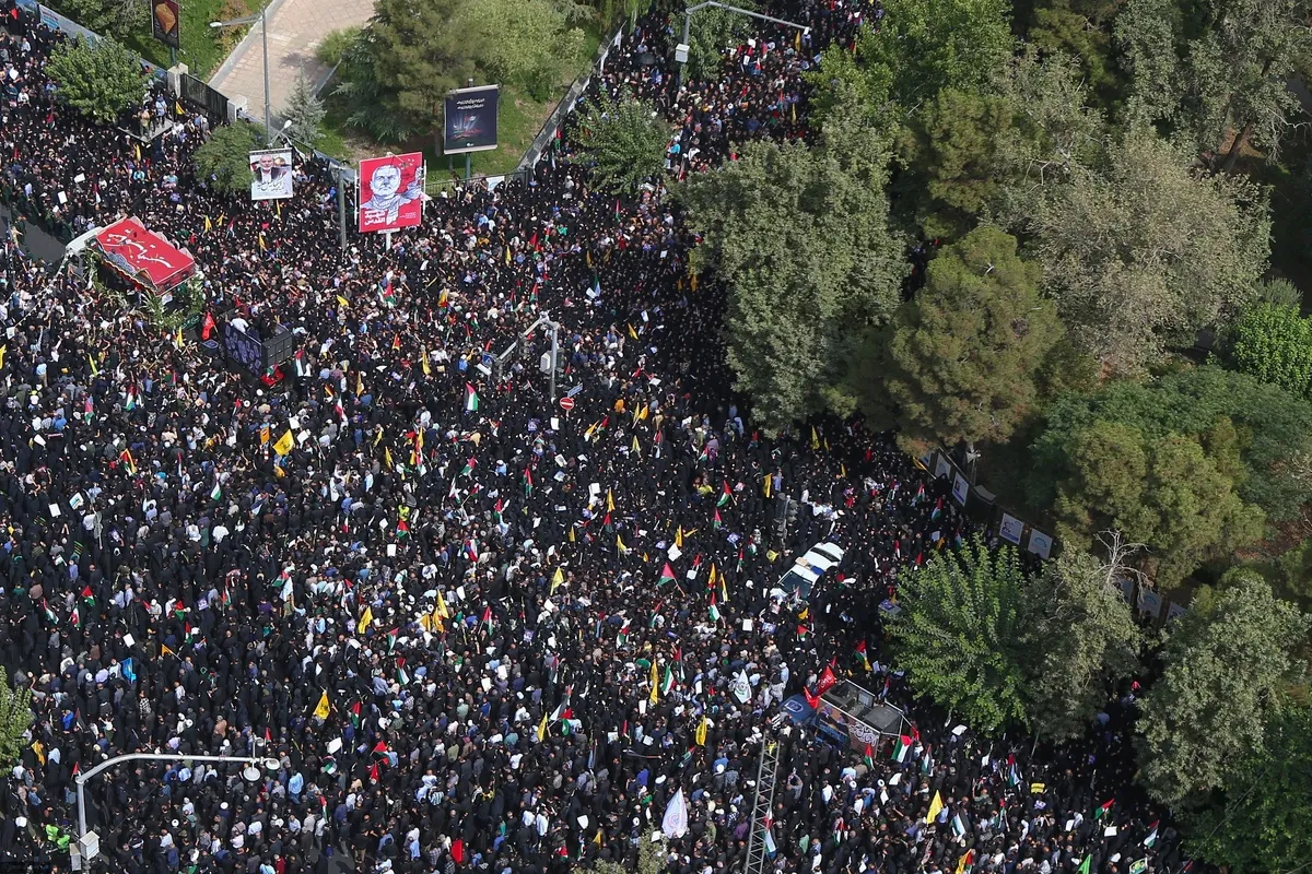 توجه رسانه‌های جهان به مراسم تشییع پیکر شهید اسماعیل هنیه در تهران
