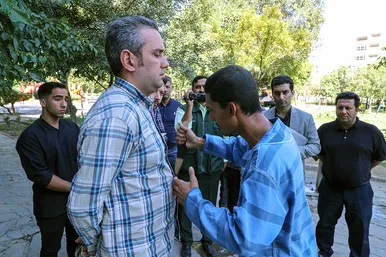 بازسازی صحنه قتل در بوستان امت