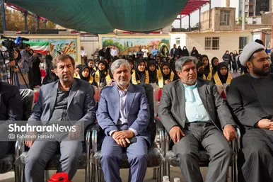 گزارش تصویری | جشن ورود دانش آموزان پایه هفتم به دوره اول متوسطه