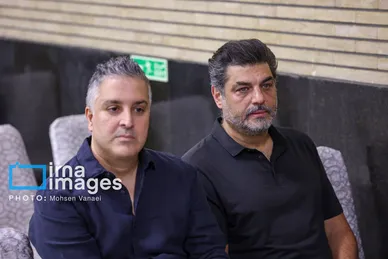 عکس‌هایی از مراسم ترحیم شهید «علیرضا تنابنده» برادرزاده محسن تنابنده