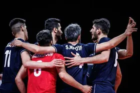 سقوط یک پله&zwnj;ای والیبال ایران در رنکینگ جهانی