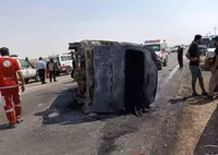 واژگونی خودروی زائران ایرانی در عراق ۱۱ کشته و زخمی برجای گذاشت (۷ شهریور ۱۴۰۲)