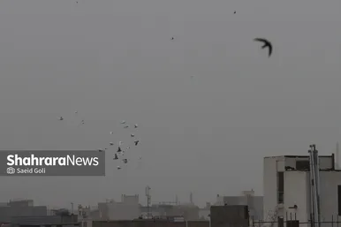 هجوم ریزگرد‌ها از ترکمنستان به مشهد (۲۵ خرداد ۱۴۰۱)